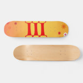 Buchstabe I Skateboard (Horizontal)
