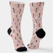 Buchstabe I Socken (Gewinkelt)