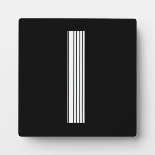 BUCHSTABE I STRICHCODE Erster Anfangsbuchstabe-Str Fotoplatte (Vorderseite)