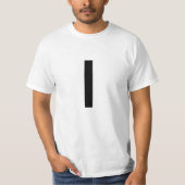 Buchstabe I T-Shirt (Vorderseite)