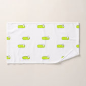 Buchstabe I weiß Handtuch (Handtuch)