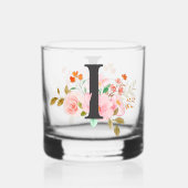 Buchstabe I Whiskyglas (Rückseite)