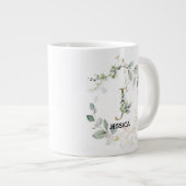 Buchstabe 'J' Anfangsbuchstabe Grünfläche mit Name Jumbo-Tasse (Vorderseite Rechts)