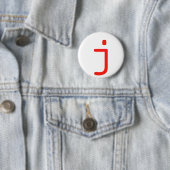 Buchstabe J Button (Beispiel)