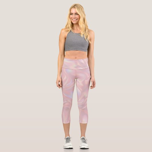 Buchstabe J Capri Leggings (Vorderseite)