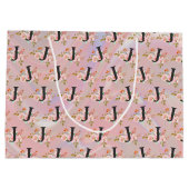 Buchstabe J Große Geschenktüte (Rückseite)