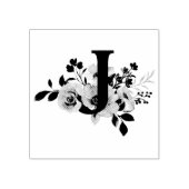 Buchstabe J Gummistempel (Prägung)