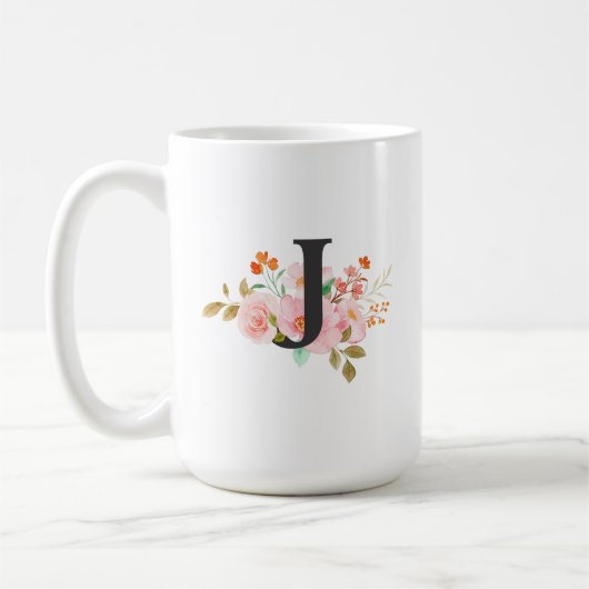 Buchstabe J Kaffeetasse (Links)