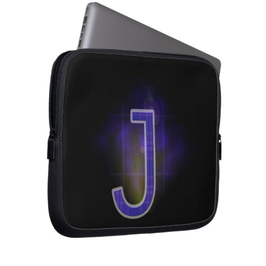 Buchstabe J Laptopschutzhülle (Vorne Rechts)