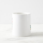 Buchstabe J | Monogramm-I-Tasse für den Blasenbrie Kaffeetasse (Mittel)