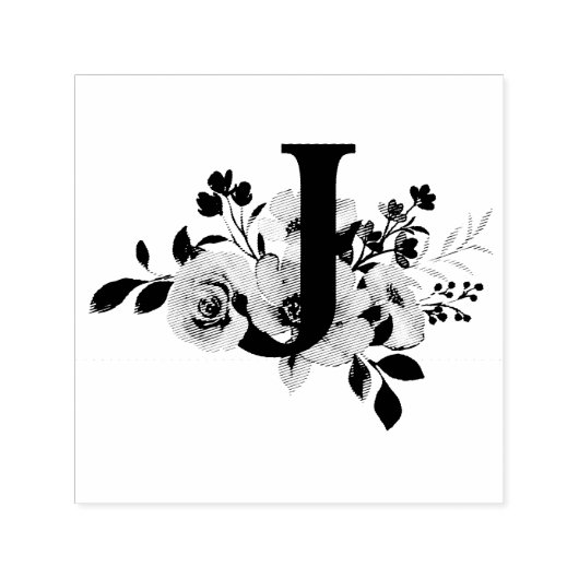 Buchstabe J Permastempel (Design)
