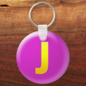 Buchstabe J Schlüsselanhänger (Vorderseite)