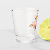 Buchstabe J Schnapsglas (Links)