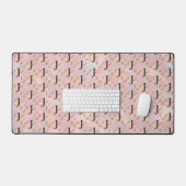 Buchstabe J Schreibtischunterlage (Tastatur & Maus)