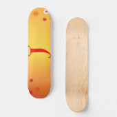 Buchstabe J Skateboard (Vorderseite)