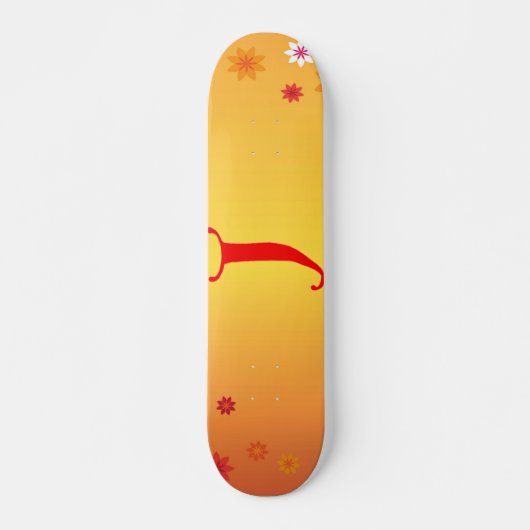 Buchstabe J Skateboard (Vorne)
