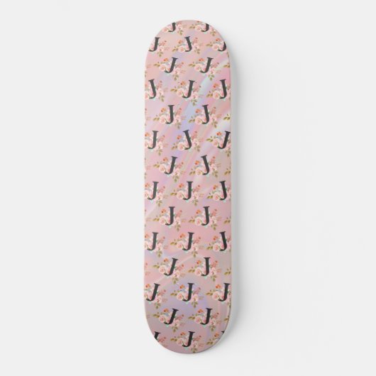 Buchstabe J Skateboard (Vorderseite)