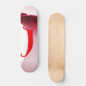 Buchstabe J Skateboard (Vorderseite)