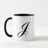 "Buchstabe J " Tasse (Links)
