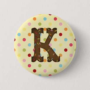 Buchstabe K Button