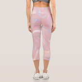 Buchstabe K Capri Leggings (Rückseite)
