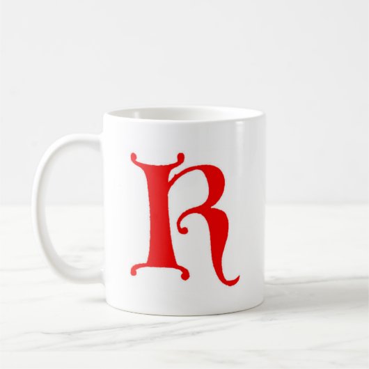 Buchstabe K Kaffeetasse (Links)