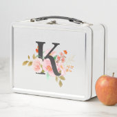 Buchstabe K Metall Brotdose (Beispiel)