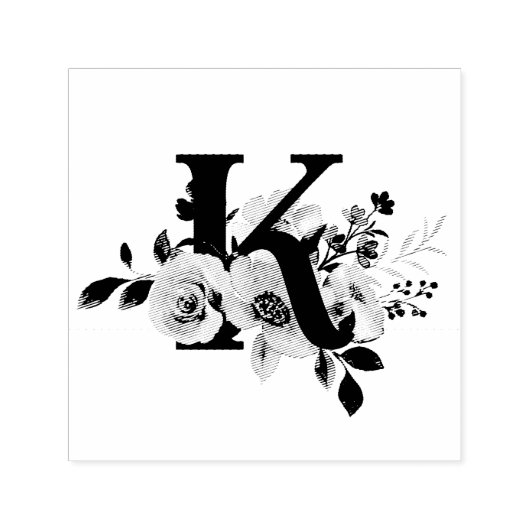Buchstabe K Permastempel (Design)