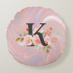 Buchstabe K Rundes Kissen