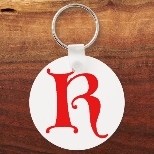 Buchstabe K Schlüsselanhänger (Vorderseite)