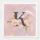 Buchstabe K Serviette (Vorderseite)