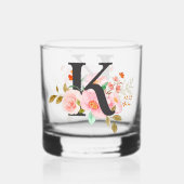 Buchstabe K Whiskyglas (Rückseite)