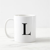 "Buchstabe L " Kaffeetasse (Links)