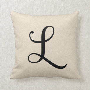 Buchstabe L Kissen
