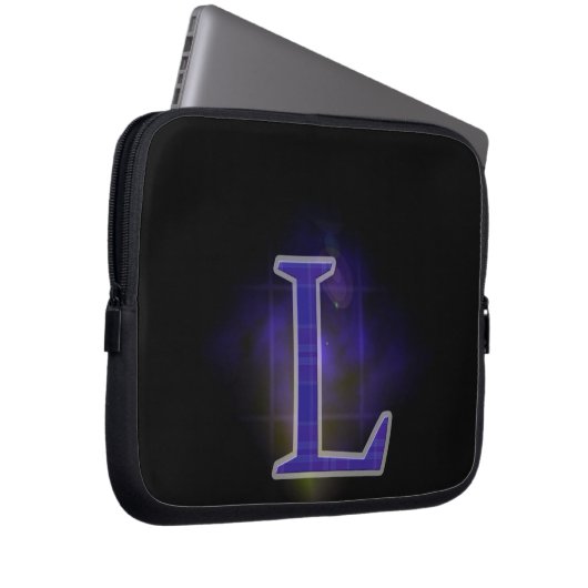 Buchstabe L Laptopschutzhülle (Vorne Rechts)