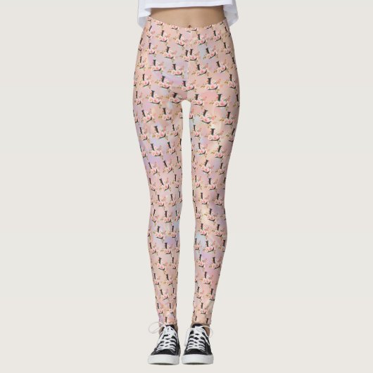 Buchstabe L Leggings (Vorderseite)