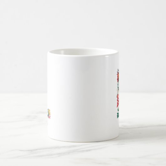 Buchstabe L | Monogramm-I-Tasse für den Blasenbrie Kaffeetasse (Mittel)
