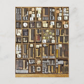 Buchstabe L Postkarte (Vorderseite)