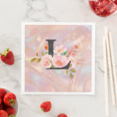 Buchstabe L Serviette (Beispiel)