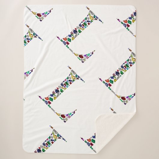 Buchstabe L Sherpadecke (Vorderseite)