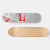 Buchstabe L Skateboard (Horizontal)