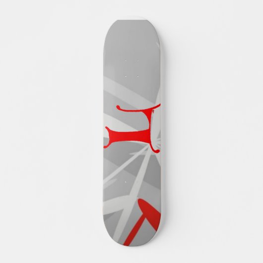 Buchstabe L Skateboard (Vorne)