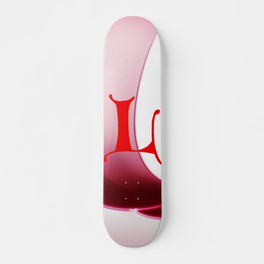 Buchstabe L Skateboard (Vorne)