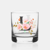 Buchstabe L Whiskyglas (Rückseite)