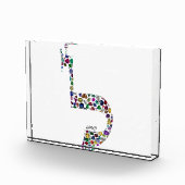 Buchstabe 'LAMED' Fotoblock (Rechts)