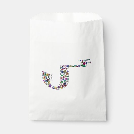 Buchstabe 'LAMED' Geschenktütchen (Vorderseite)