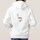 Buchstabe 'LAMED' Hoodie (Rückseite)