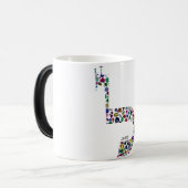 Buchstabe 'LAMED' Verwandlungstasse (Vorderseite Links)