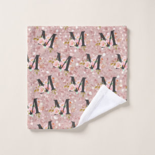 Buchstabe M Badhandtuch Set