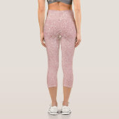 Buchstabe M Capri Leggings (Rückseite)